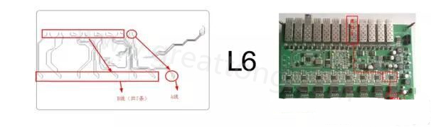 根據(jù)客戶端提供的信息，確認(rèn)為L(zhǎng)6層光口8與芯片8之間的兩條差分阻抗線調(diào)試不通-深圳宏力捷