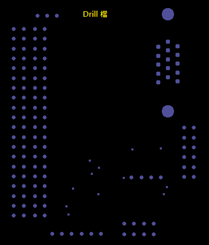 產(chǎn)生Drill File及 Map File 的Gerber 檔案，此會產(chǎn)生描述此PCB所用到的鉆孔的孔徑尺寸及鉆孔的座標資訊。